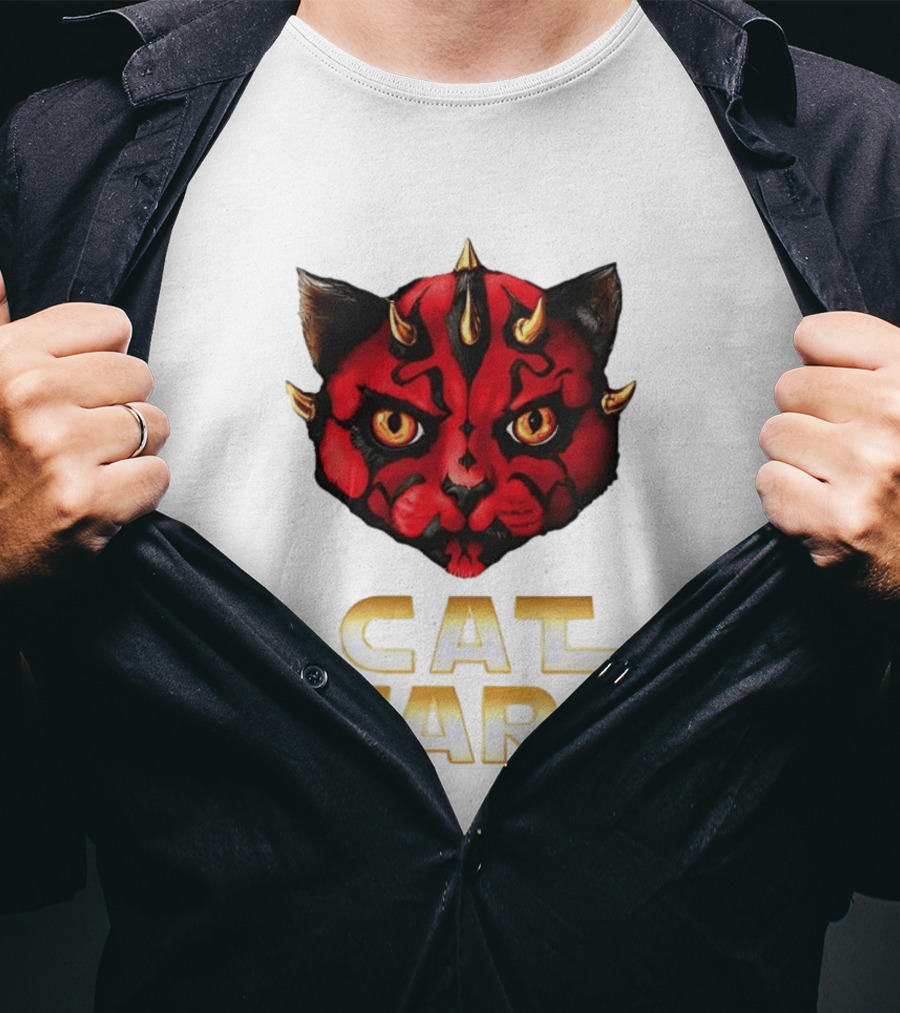 Darth Maul Cat Wars Star Wars Quality Comfortable Wear T-Shirt