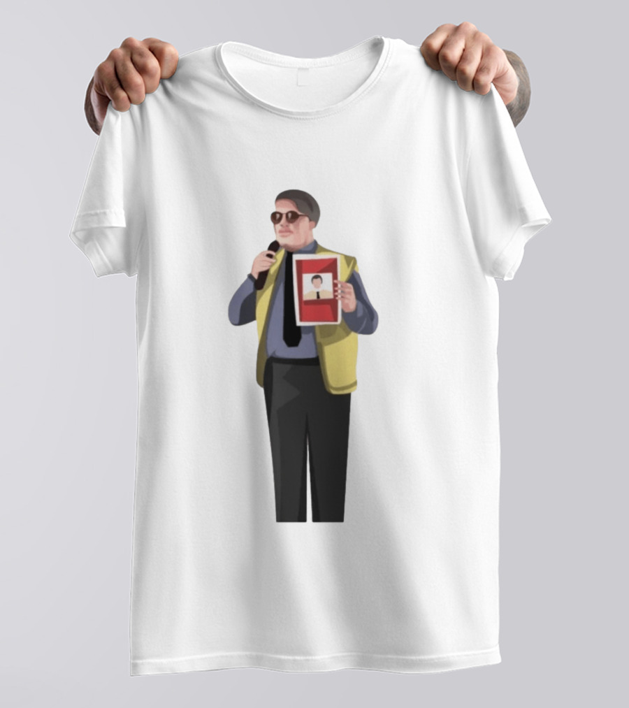The Office Wanted Character Holding Max And Paddy Image T-Shirt