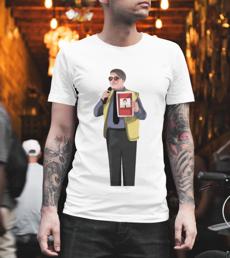 The Office Wanted Character Holding Max And Paddy Image T-Shirt