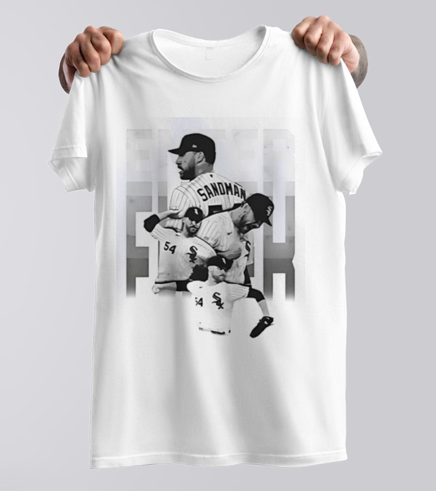 Liam Hendriks Chicago White Sox Enter Sandman MLB Player Sport T-Shirt