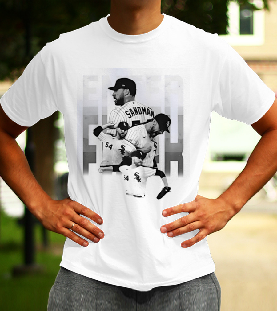 Liam Hendriks Chicago White Sox Enter Sandman MLB Player Sport T-Shirt