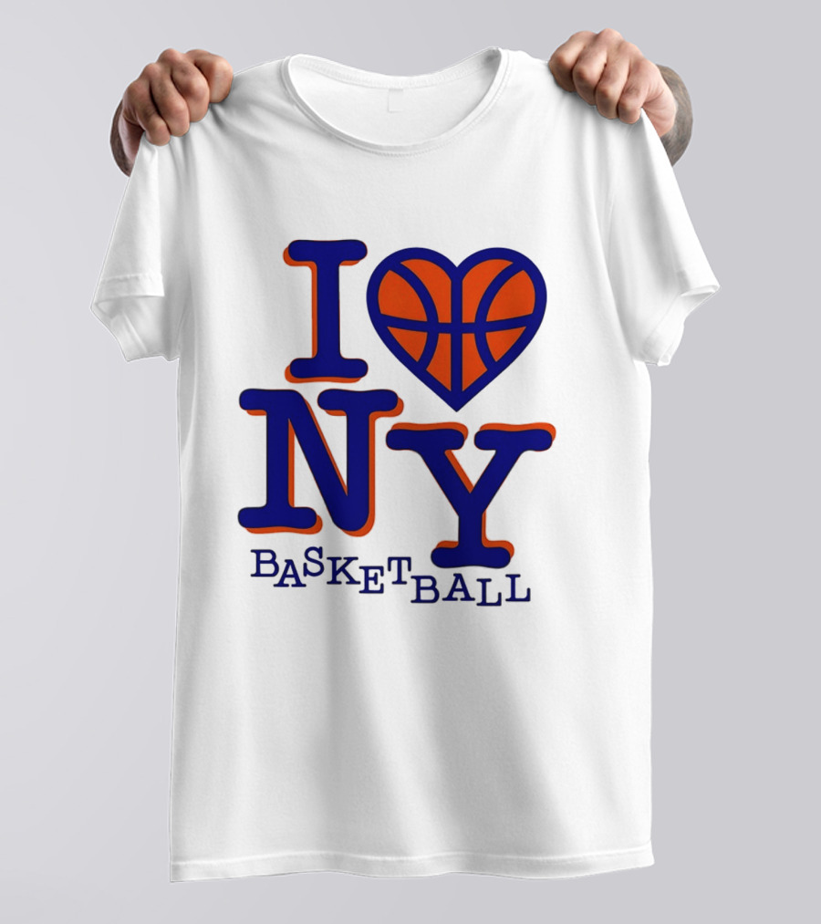 I Heart NY Basketball 2026 New York Knicks NBA T-Shirt
