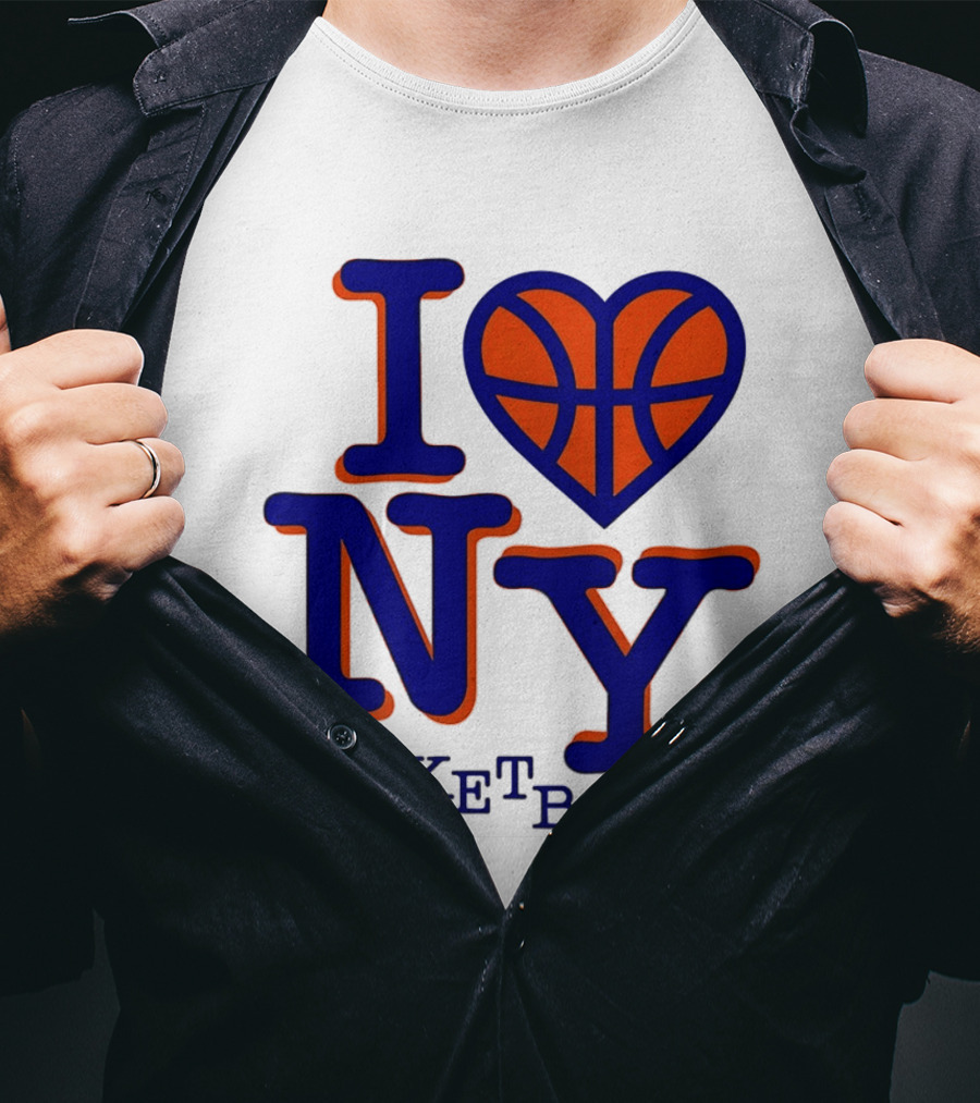 I Heart NY Basketball 2026 New York Knicks NBA T-Shirt