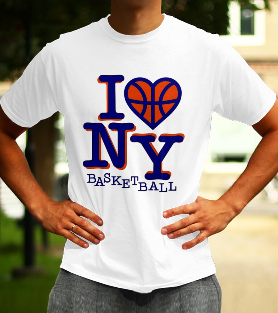 I Heart NY Basketball 2026 New York Knicks NBA T-Shirt