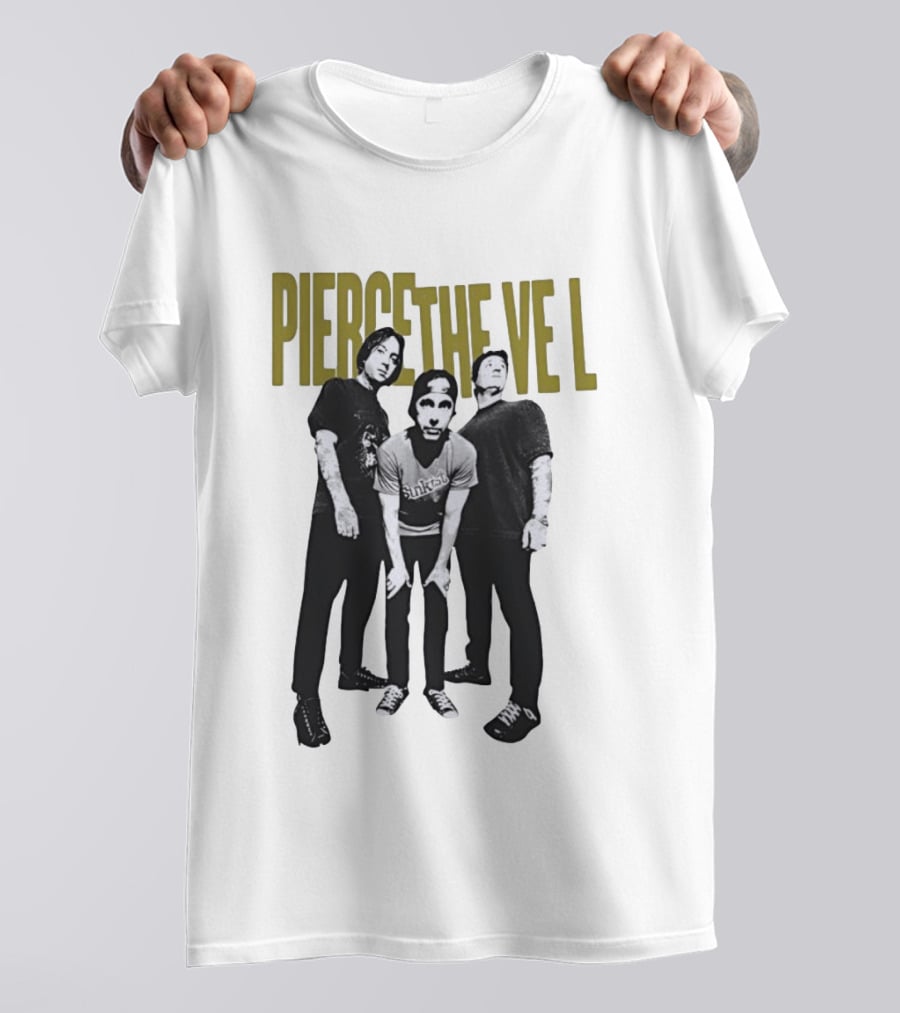 Pierce The Veil Band Vic Fuentes Tony Perry Jaime Preciado Music Fan T-Shirt