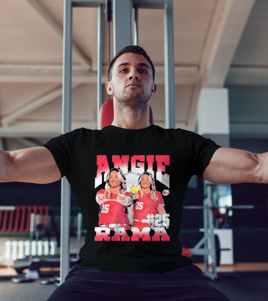 Angie Rama 25 Umass Athletics NCAA Softball T-Shirt