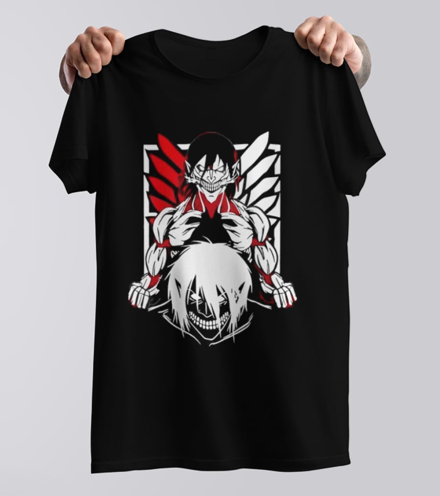 Attack On Titan Eren Yeager Female Titan Wings Of Freedom Fight For Humanity 2026 Collector's Edition T-Shirt