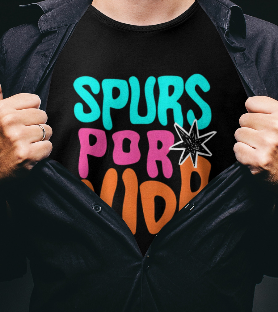Spurs Por Vida San Antonio Basketball NBA 2026 T-Shirt