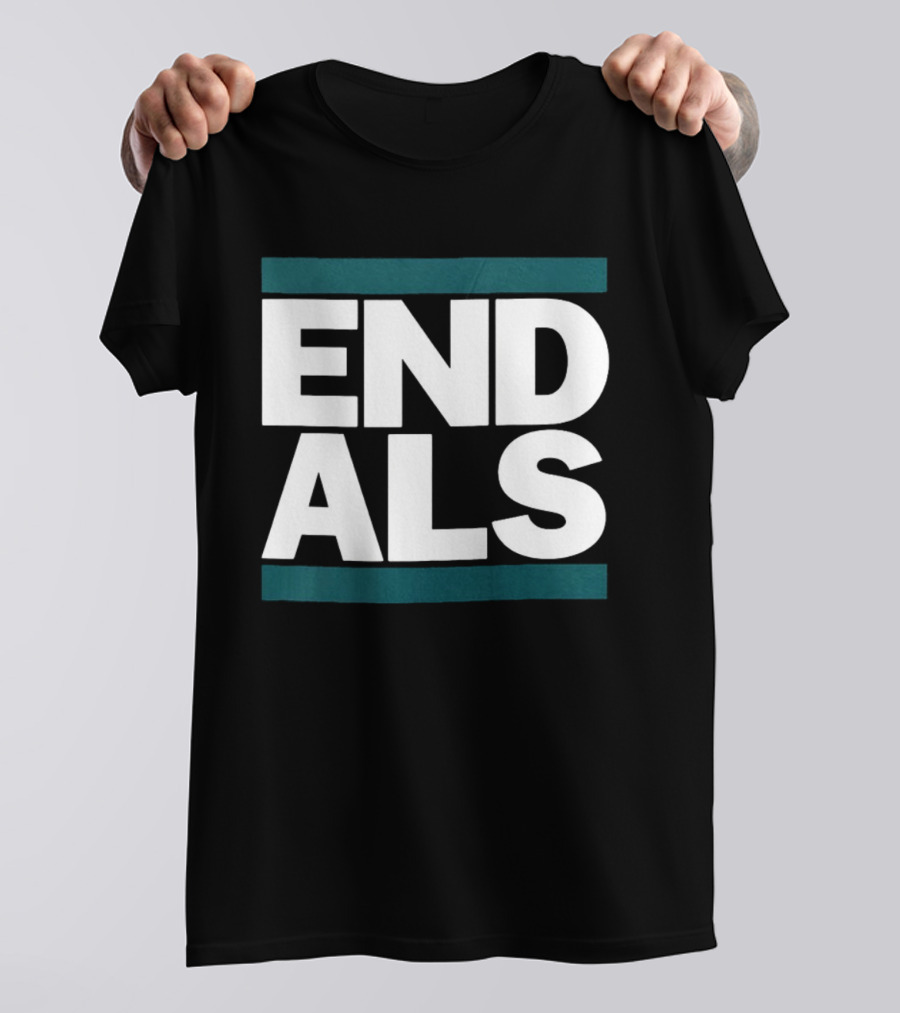 END ALS Seattle Mariners Baseball Support Initiative T-Shirt
