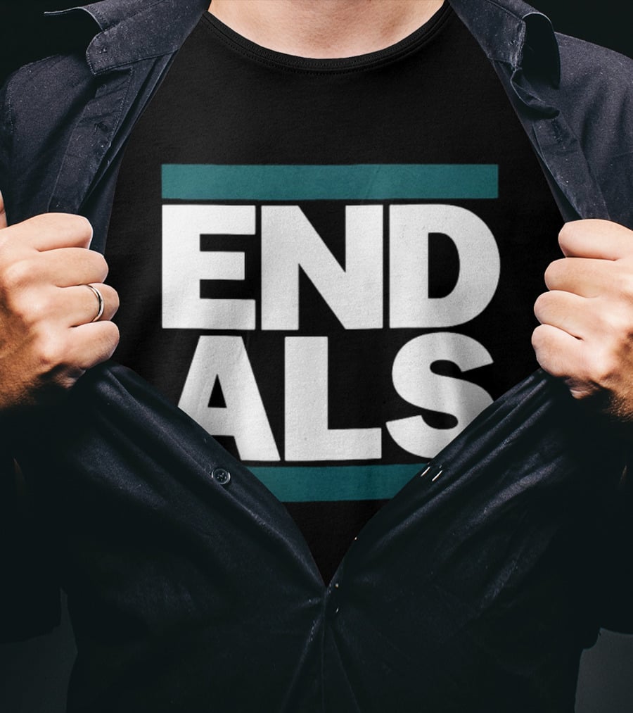 END ALS Seattle Mariners Baseball Support Initiative T-Shirt