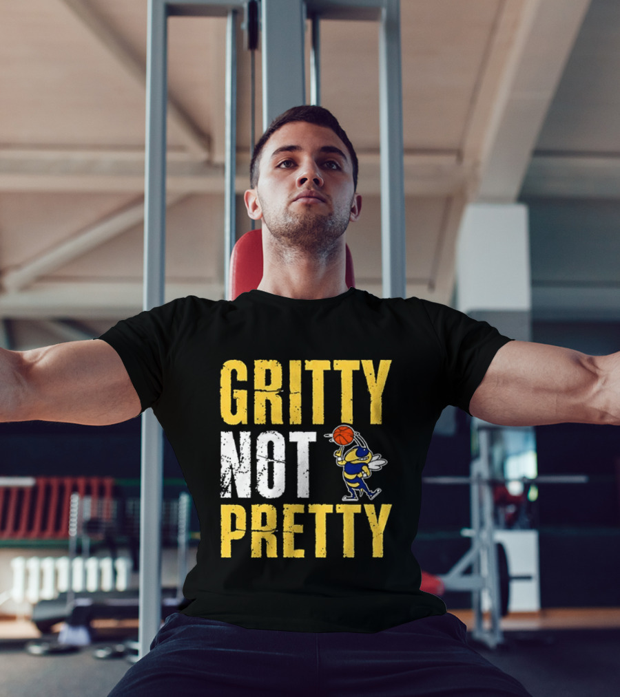 Gritty Not Pretty Georgia Tech Buzz Basketball T-Shirt