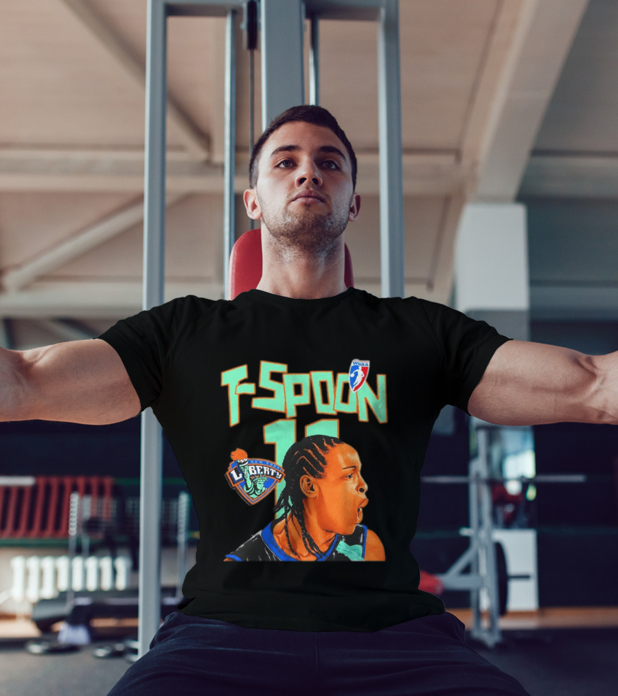 WNBA Spoon Teresa Weatherspoon New York Liberty Basketball 11 T-Shirt