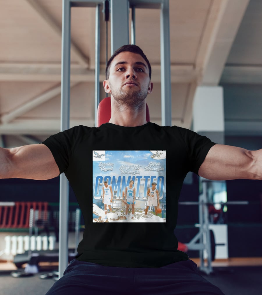 Committed Basketball Sheldon Voyard Jabari JB Washington Joseph Washington Nighthawk NPC T-Shirt