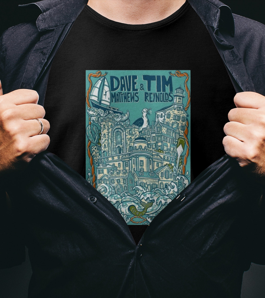 Dave Matthews Tim Reynolds Greenwich Connecticut May 23 2026 T-Shirt