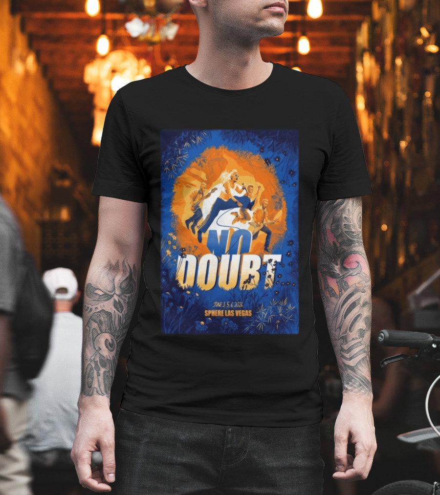 No Doubt June 3 5 6 2026 Sphere Las Vegas Concert Event T-Shirt