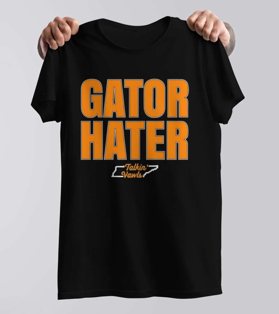 Gator Hater Tennessee Rivalry Sports Fan Gear T-Shirt