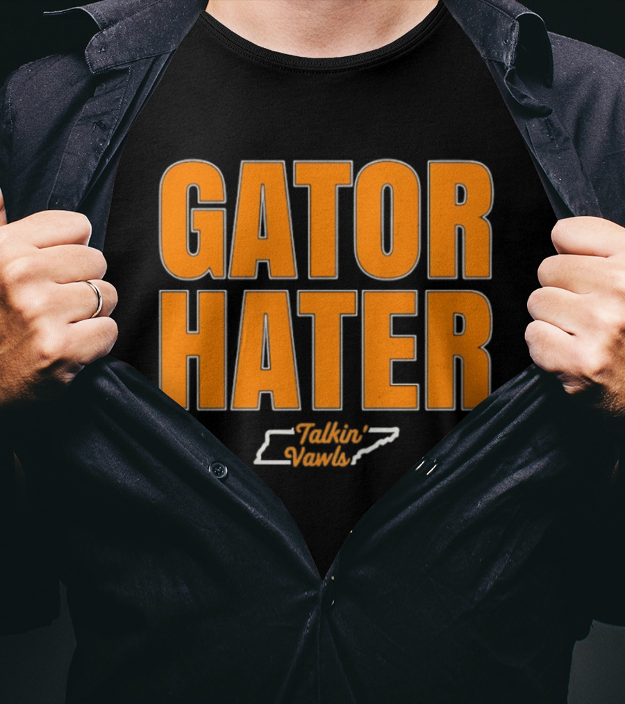 Gator Hater Tennessee Rivalry Sports Fan Gear T-Shirt