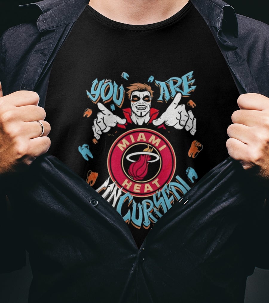WWE Danhausen Miami Heat You Are Uncursed T-Shirt