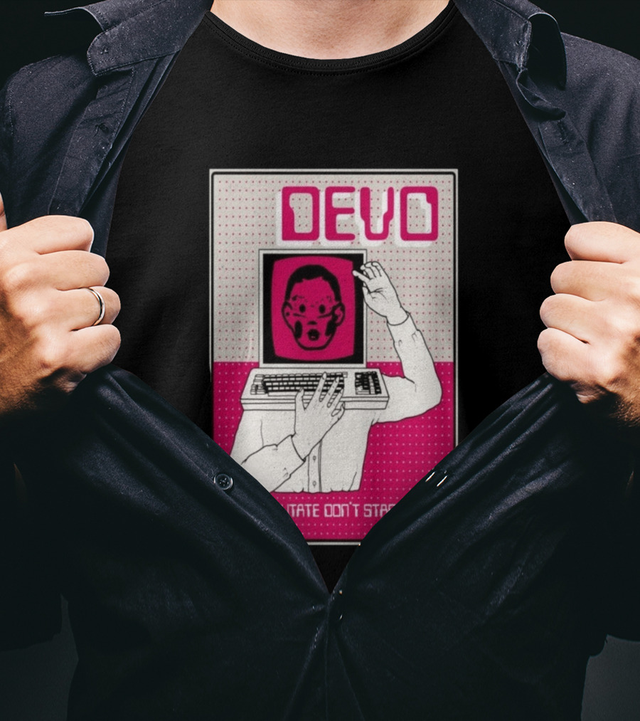 June 03 2026 Devo Concert Akron Civic Theatre Mutate Don't Stagnate T-Shirt