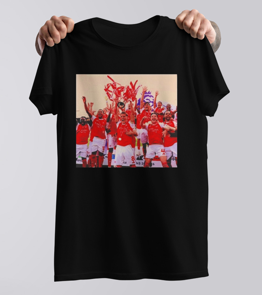 Champions Arsenal Premier League Triumph 2026 T-Shirt