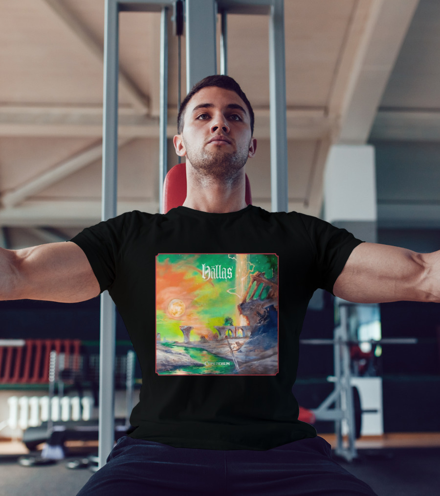 Hällas Conundrum Fantasy Moonscape Adventure T-Shirt