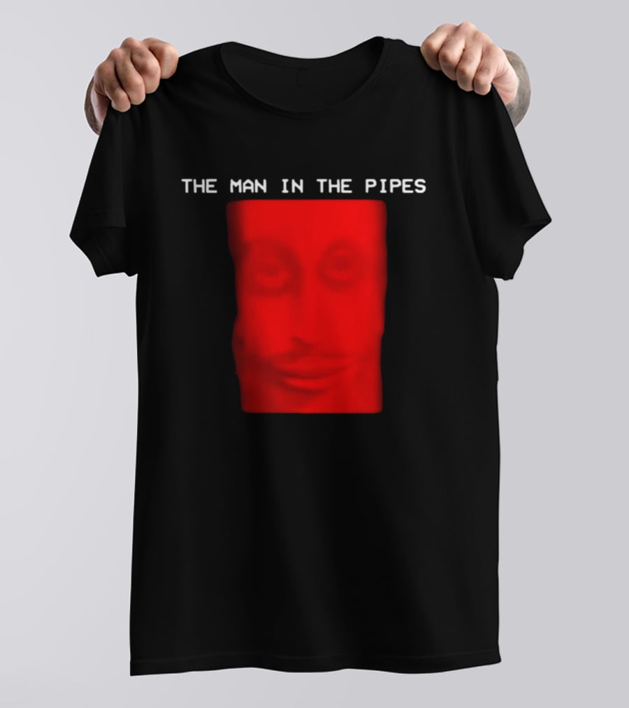 Scary Entity Red Face Man In The Pipes T-Shirt