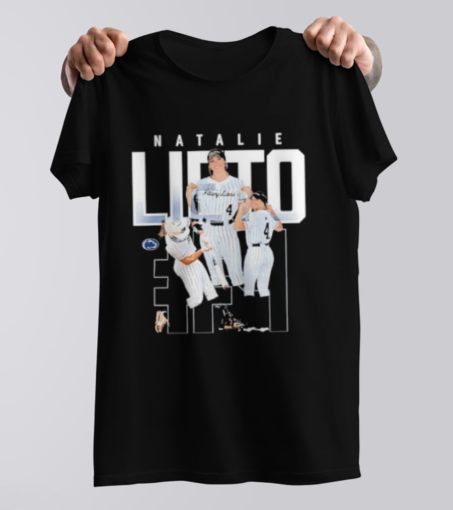 Natalie Lieto Penn State NCAA Softball Team Celebration T-Shirt