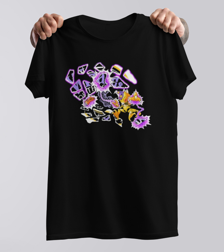 Wizards Of The Coast Pokémon Psychic Type Energy Symbol With Pikachu T-Shirt