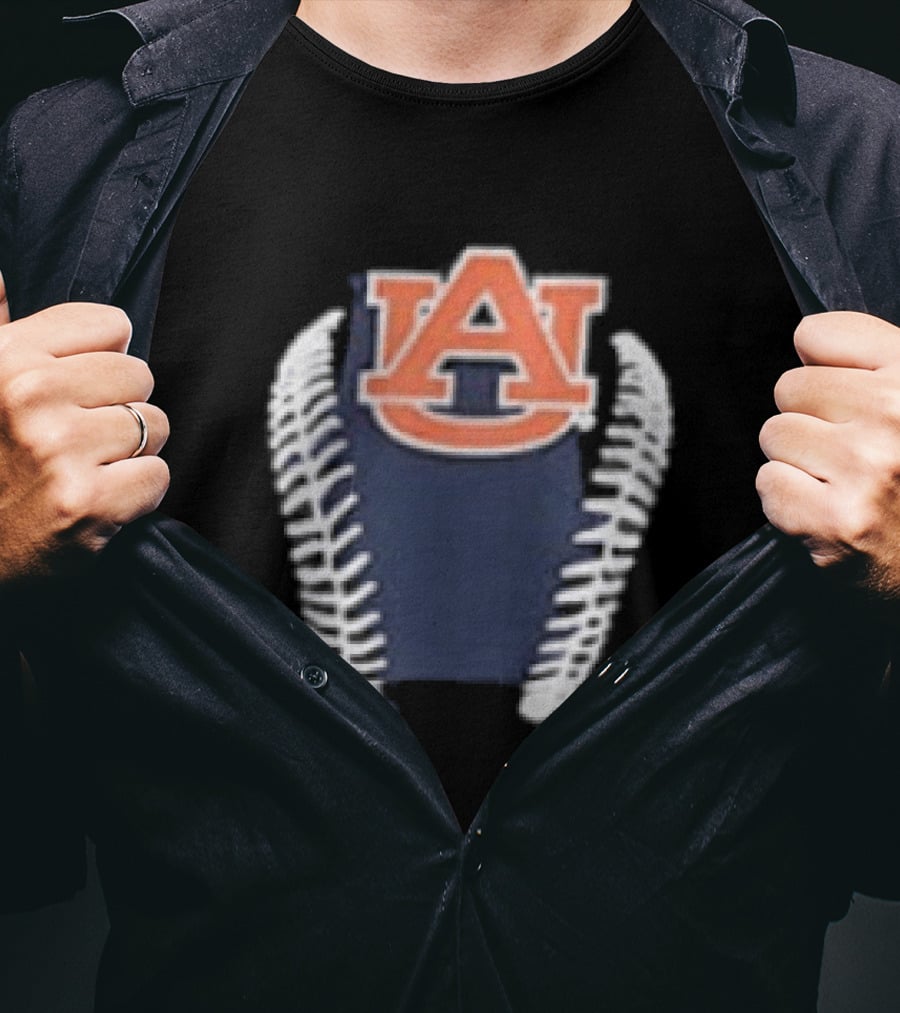 Auburn Tigers Baseball 2026 UA Logo Sports T-Shirt