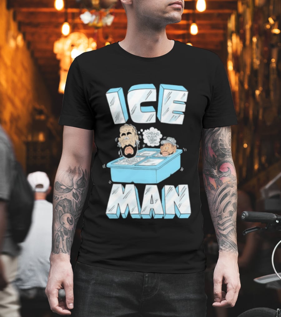 Iceman Fronko Musta Drew Diss Caricature Drake T-Shirt