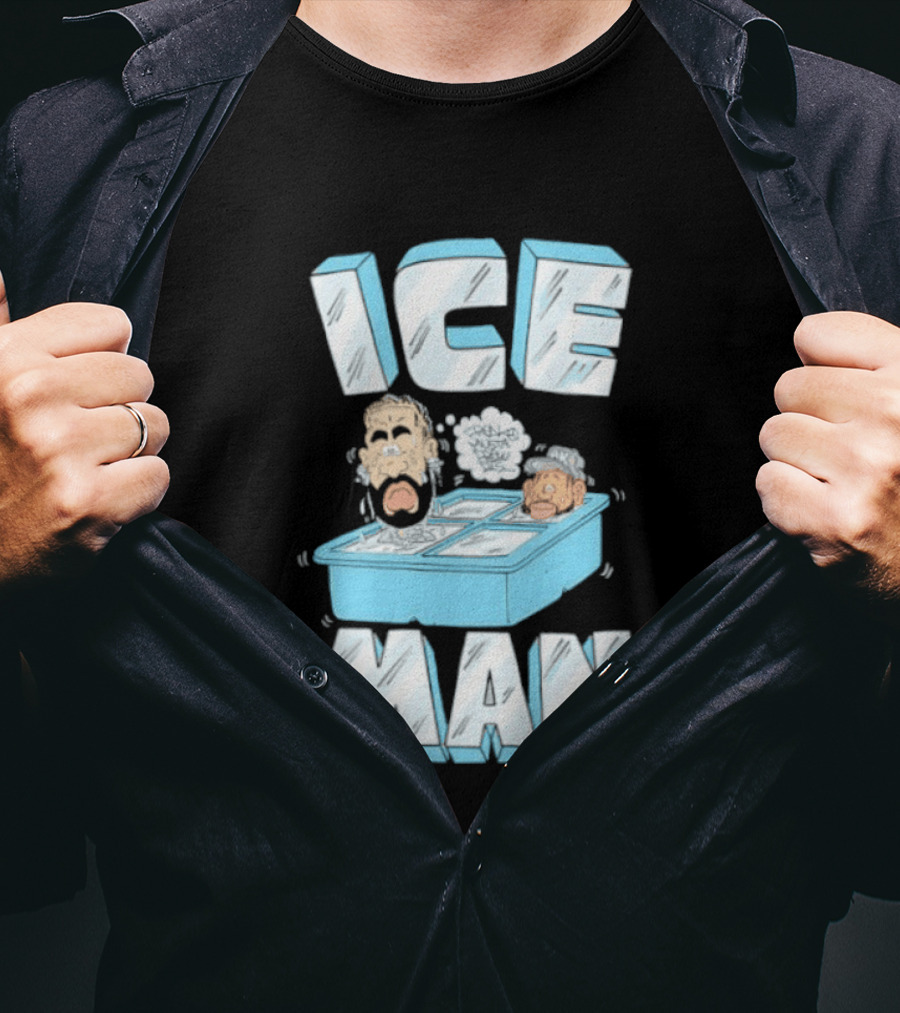 Iceman Fronko Musta Drew Diss Caricature Drake T-Shirt