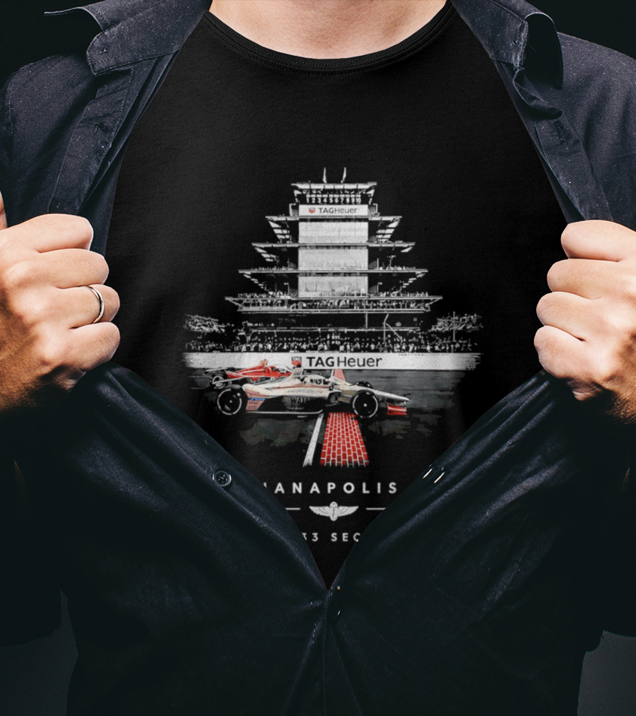 Indianapolis 500 0.0233 Seconds Tagheuer Racing T-Shirt