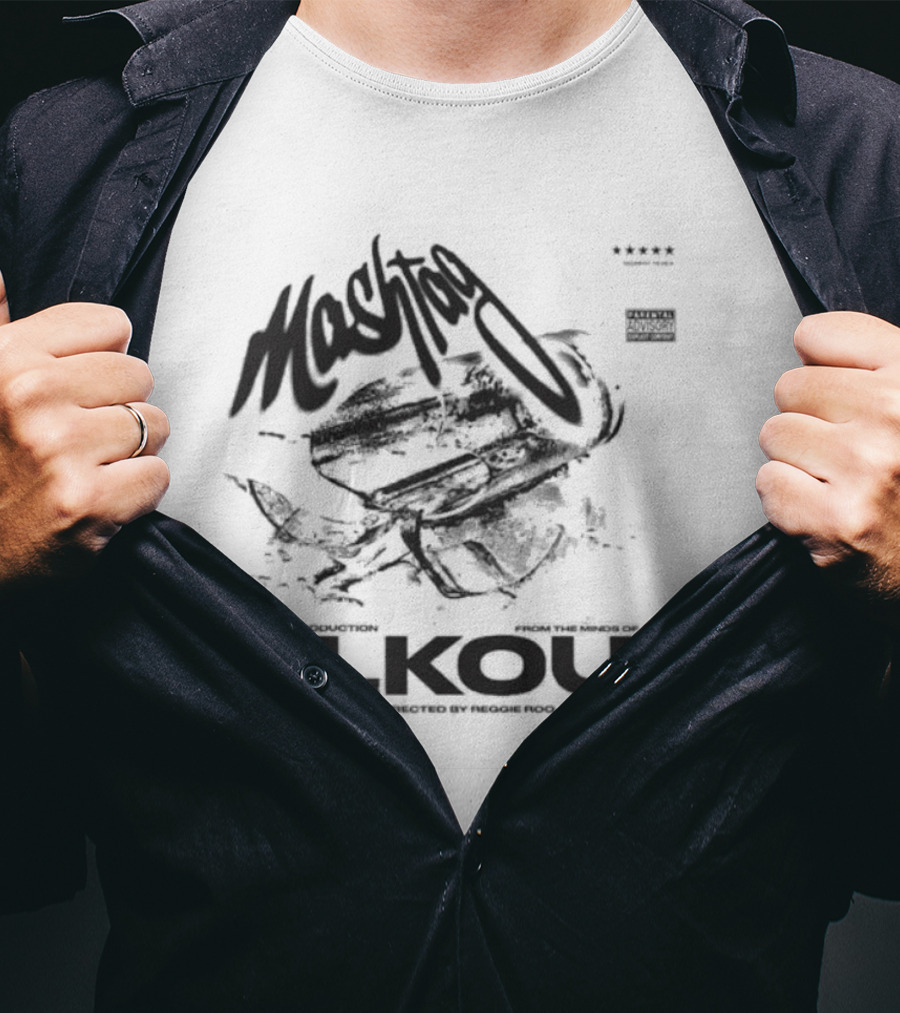 BLKOUT Machin Directed By Reggie Roo T-Shirt