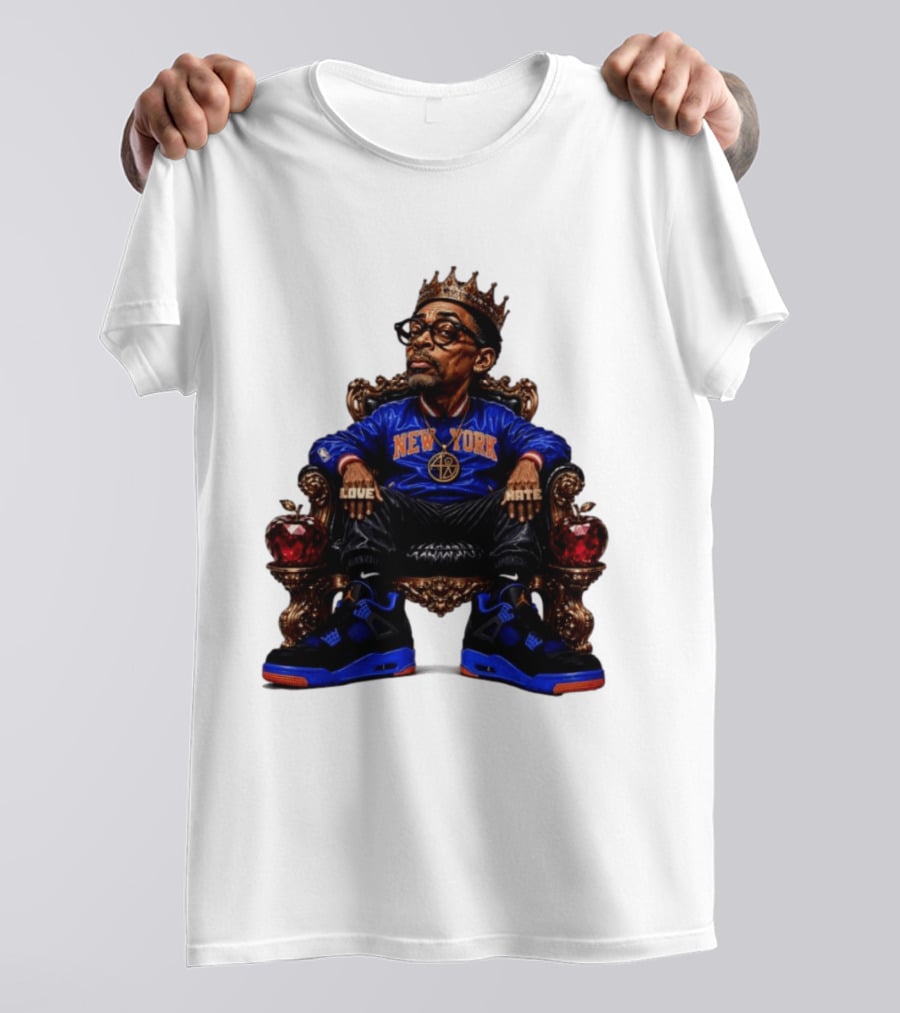 Spike Lee New York Knicks NBA Basketball Love Hate T-Shirt