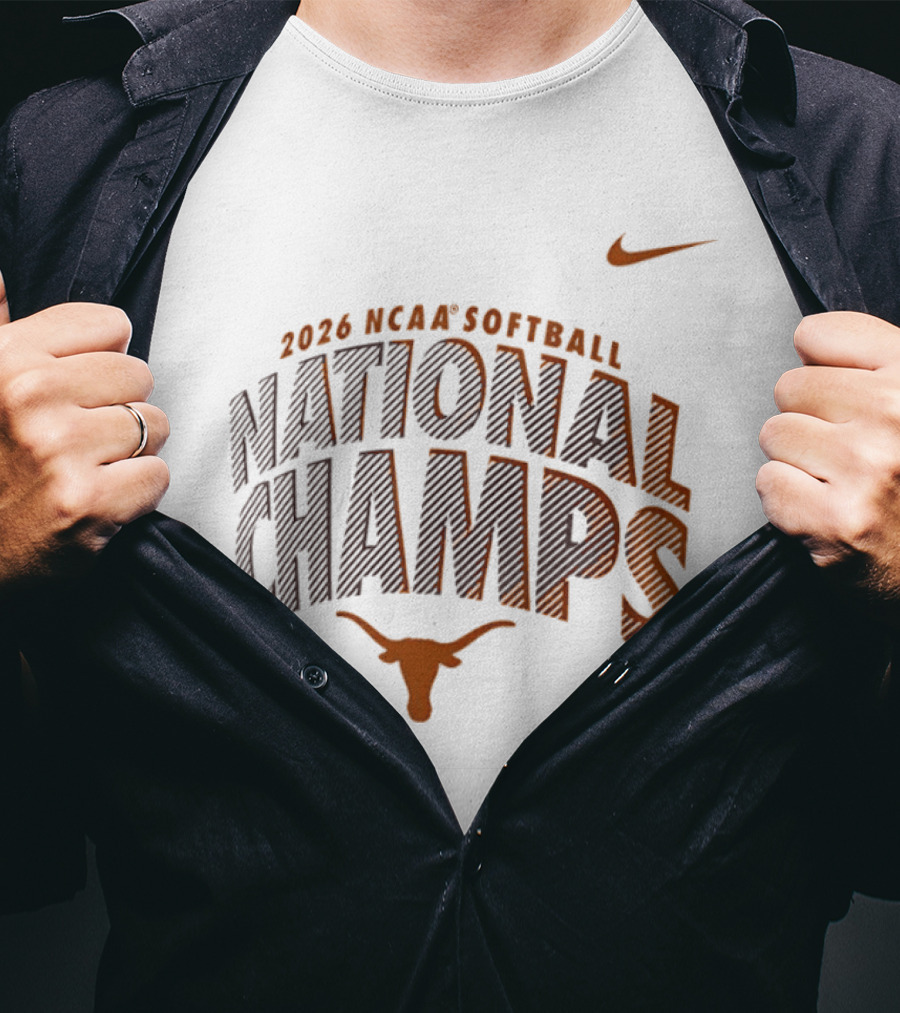 2026 NCAA Softball National Champs Texas Longhorns T-Shirt