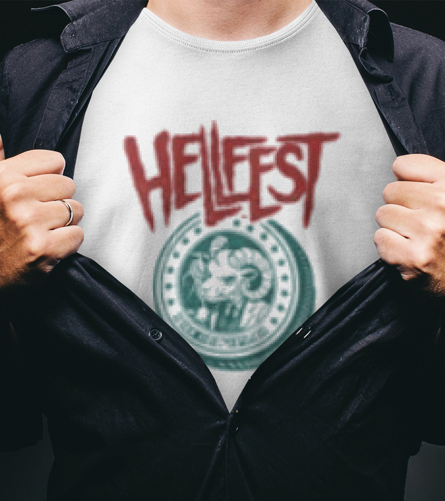 Hellfest Tales From The Pit Sanctuary Call Now 2026 T-Shirt