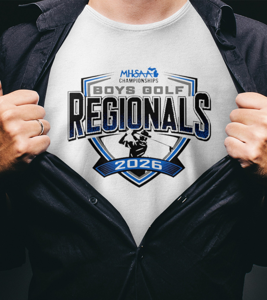 MHSAA Championships Boys Golf Regionals 2026 T-Shirt