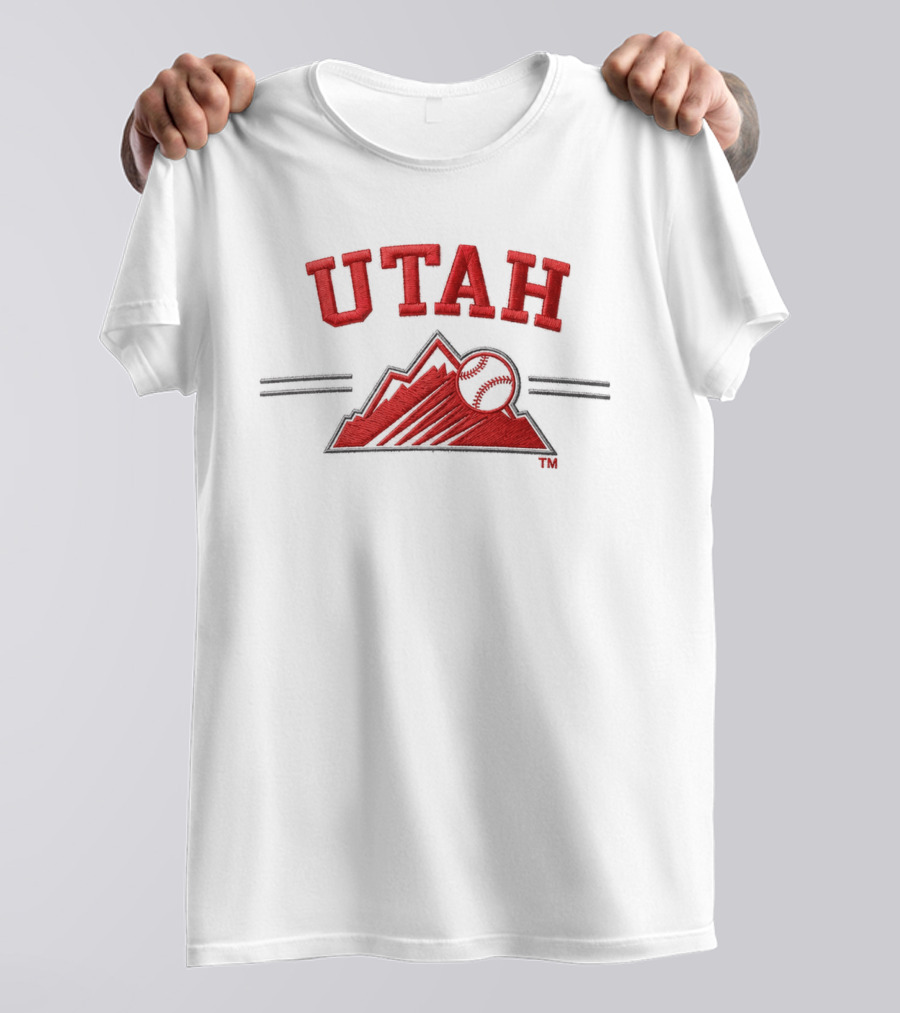 Rockies University Of Utah 2026 Giveaway Hat Baseball Mountain T-Shirt