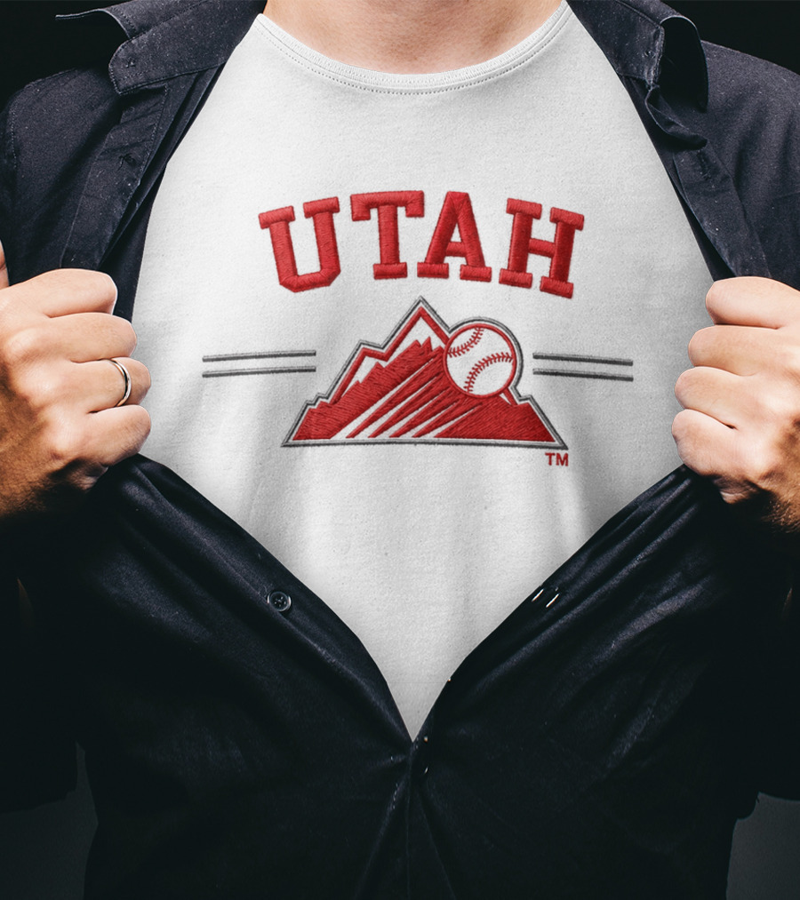 Rockies University Of Utah 2026 Giveaway Hat Baseball Mountain T-Shirt