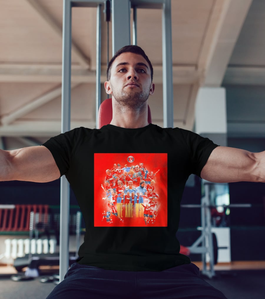 Charlton Athletic Women We Are WSL Team Celebration Montage T-Shirt