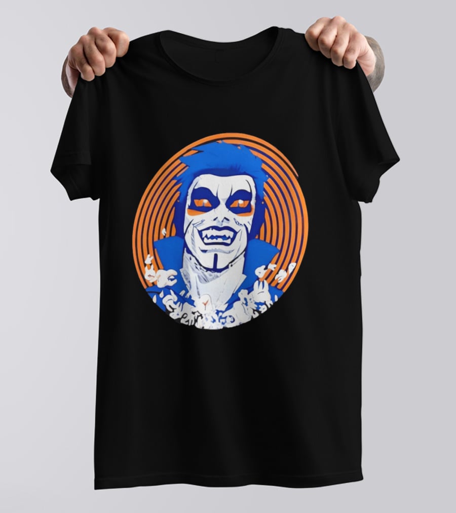 Danhausen WWE New York Knicks Basketball Uncursed Very Nice Very Evil Fan T-Shirt