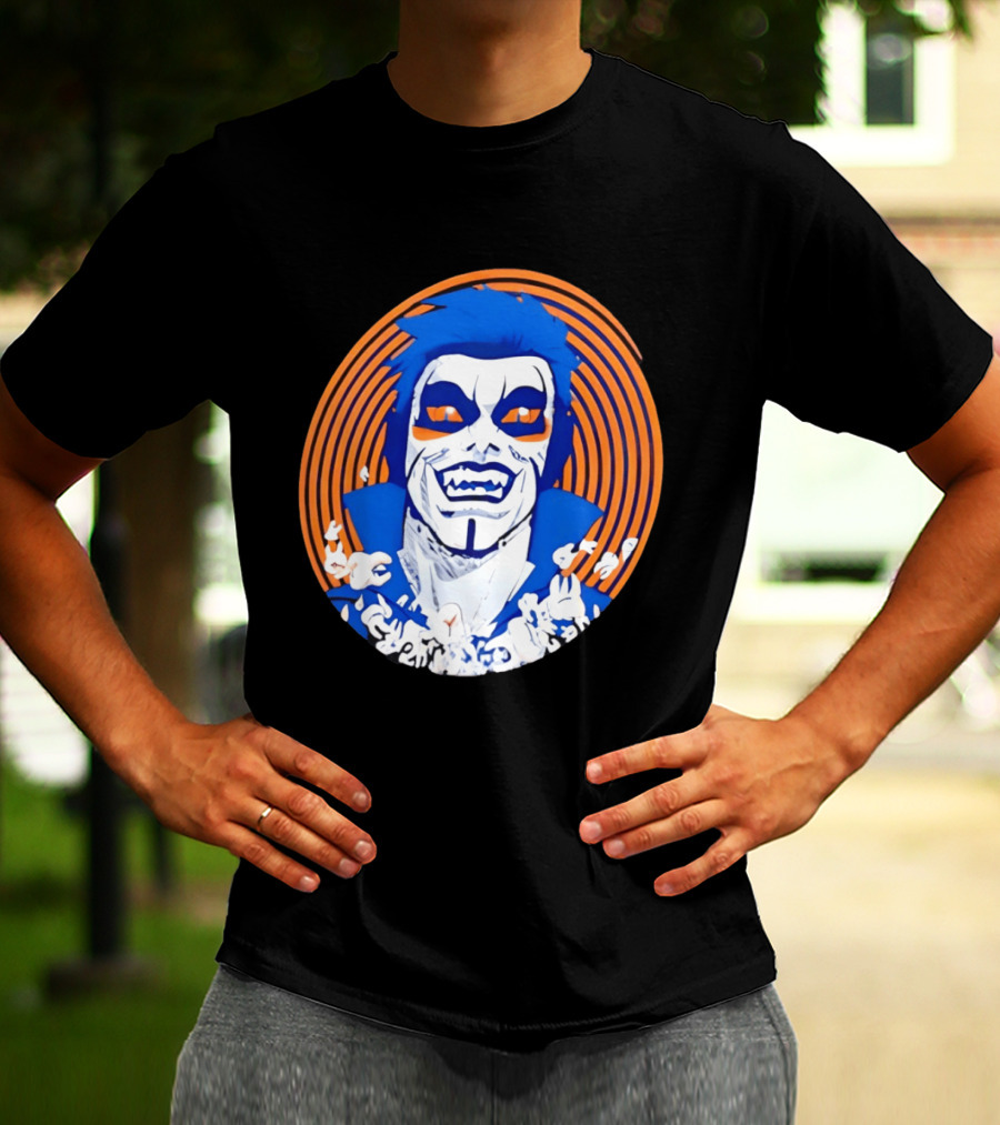Danhausen WWE New York Knicks Basketball Uncursed Very Nice Very Evil Fan T-Shirt