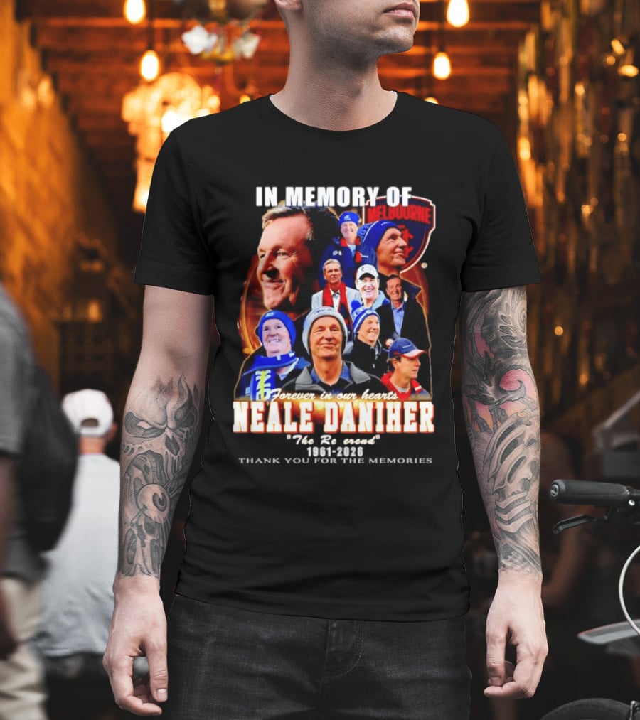 In Memory Of Melbourne Neale Daniher Forever In Our Hearts "The Reverend T-Shirt