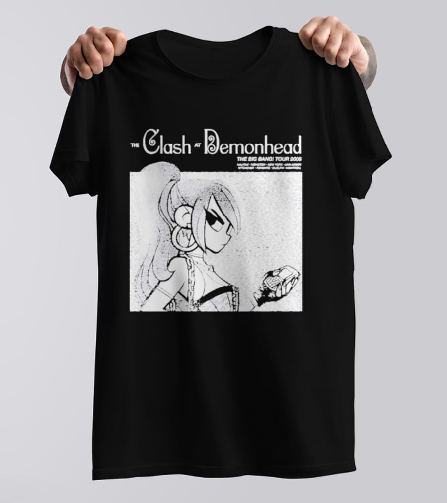 The Clash At Demonhead Tour 2006 Scott Pilgrim Vol 3 Infinite Sadness 20th Anniversary T-Shirt