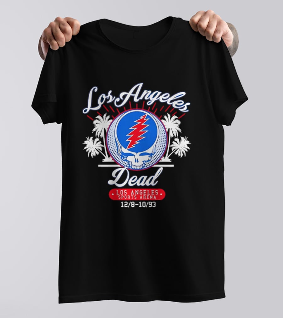 Los Angeles Dead Sports Arena 12/8 10/93 Steal Your Face T-Shirt