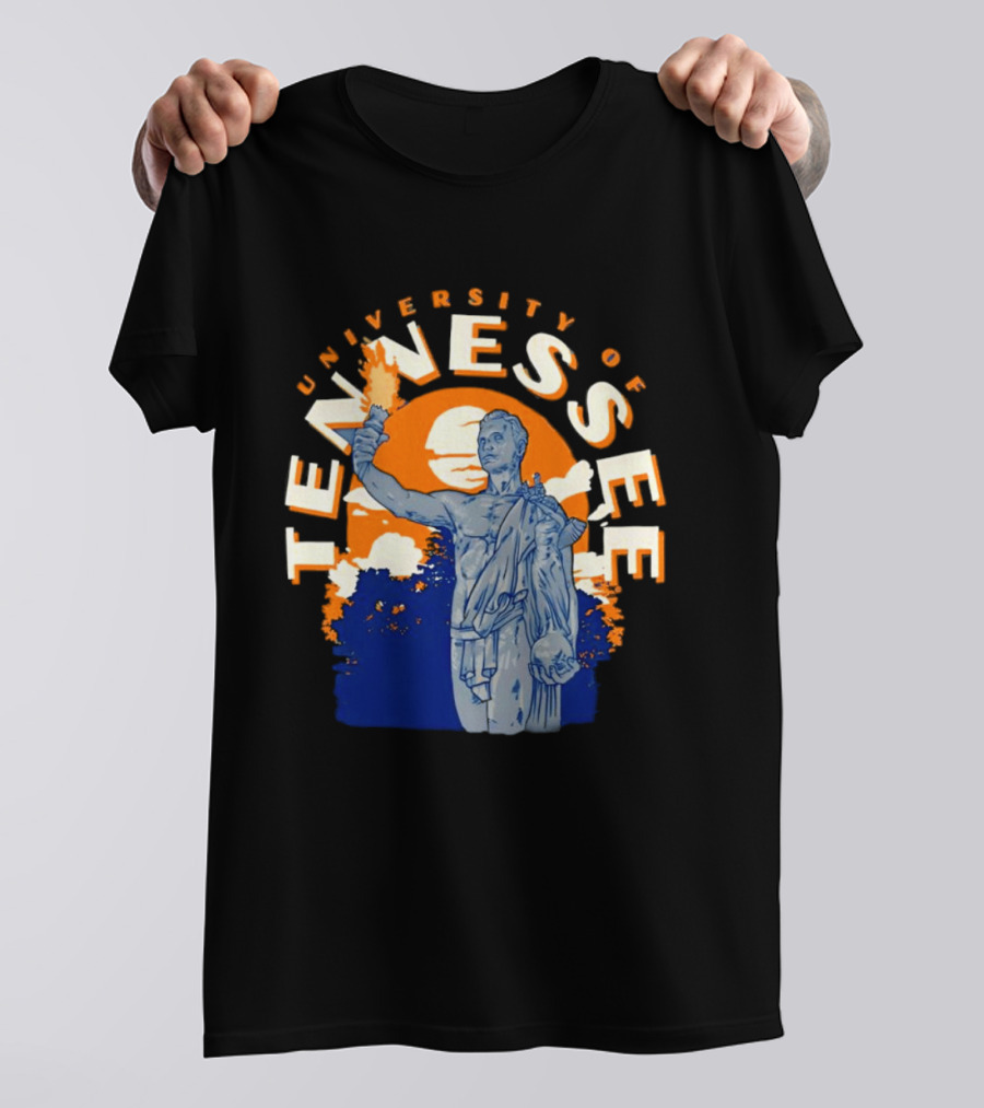 University Of Tennessee Torchbearer Sunset Scene T-Shirt