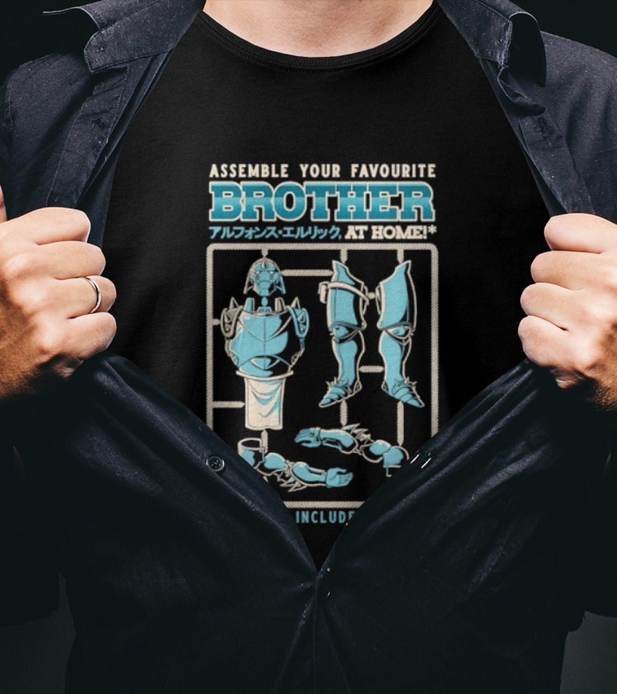 Assemble Your Favourite Brother Alphonse Elric No Soul Included T-Shirt