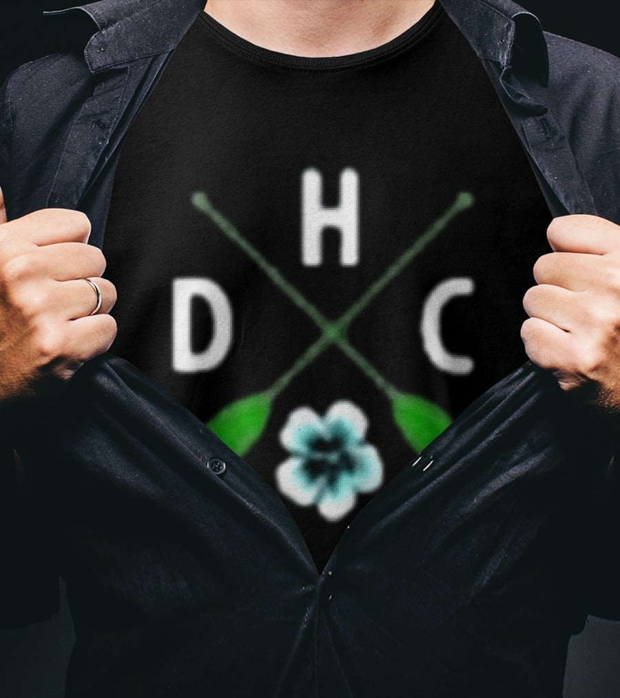 Dance Hall Crashers DHC Exclusive Hawaii Paddles And Flower T-Shirt