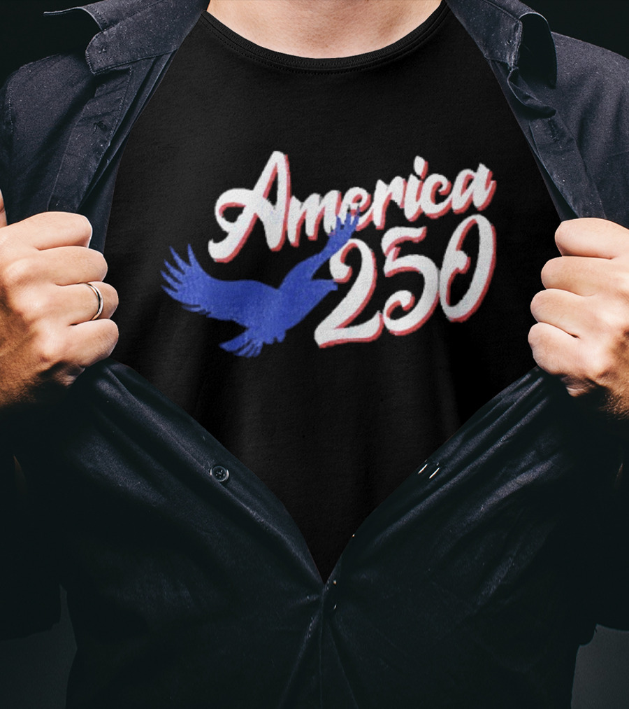America 250 Eagle Anniversary Celebration T-Shirt