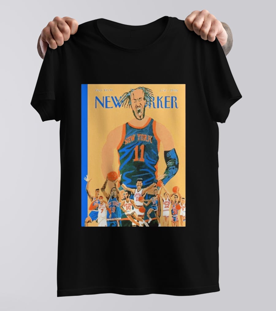Kings Of New York Jalen Brunson New York Knicks New Yorker Issue Jan 1 2024 Basketball Players T-Shirt